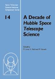 A Decade of Hubble Space Telescope Science